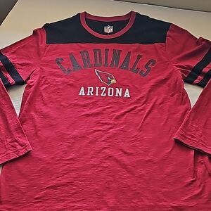 NFL Arizona Cardinals long sleeve pullover top shirt size large